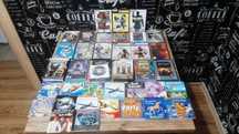 Stare retro gry na komputer pc dvd oraz płyty z muzyką