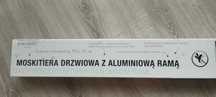 Moskitiera drzwiowa z aluminiową ramą