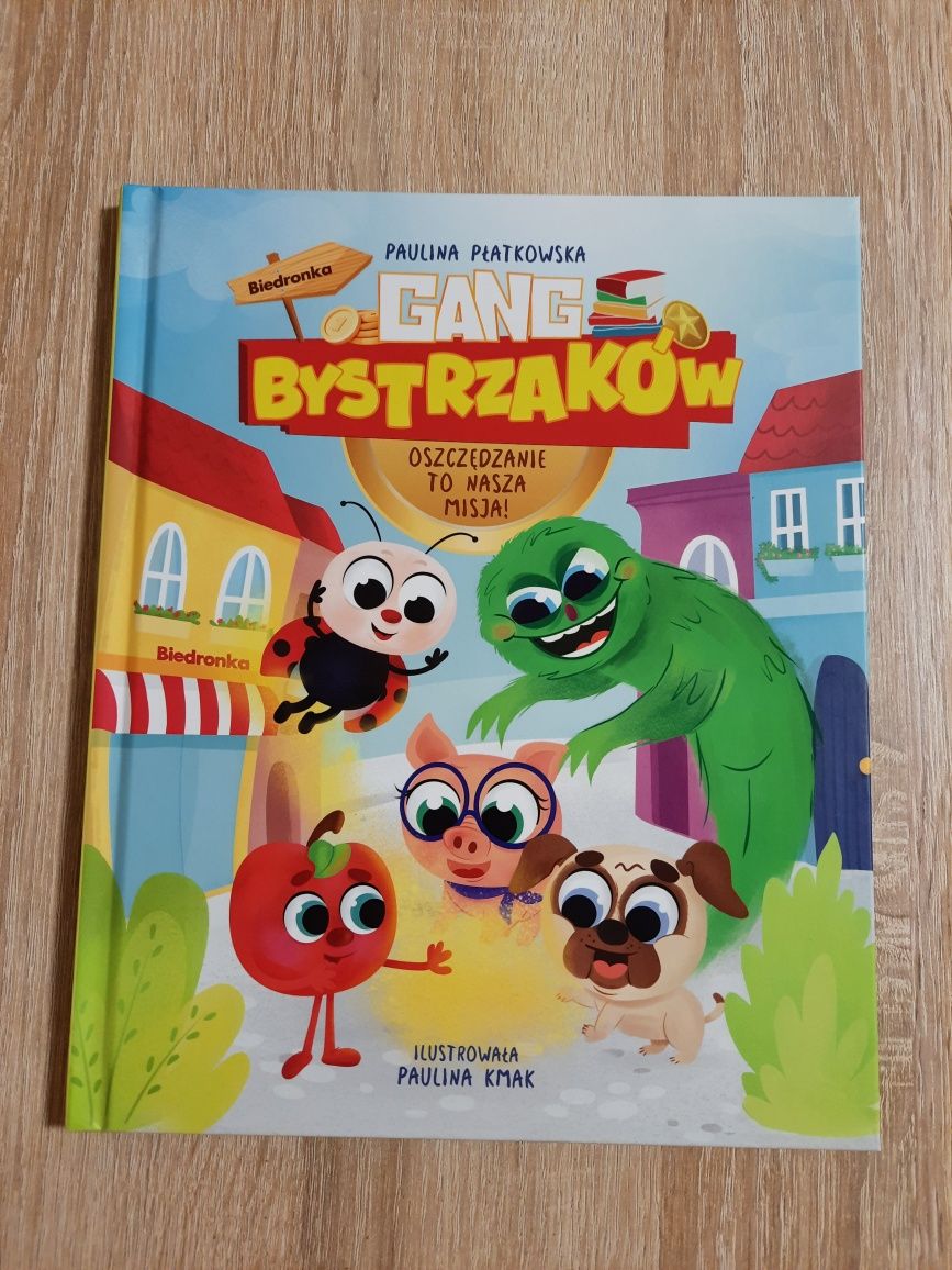 książka Gang Bystrzaków Oszczędzanie to nasza misja