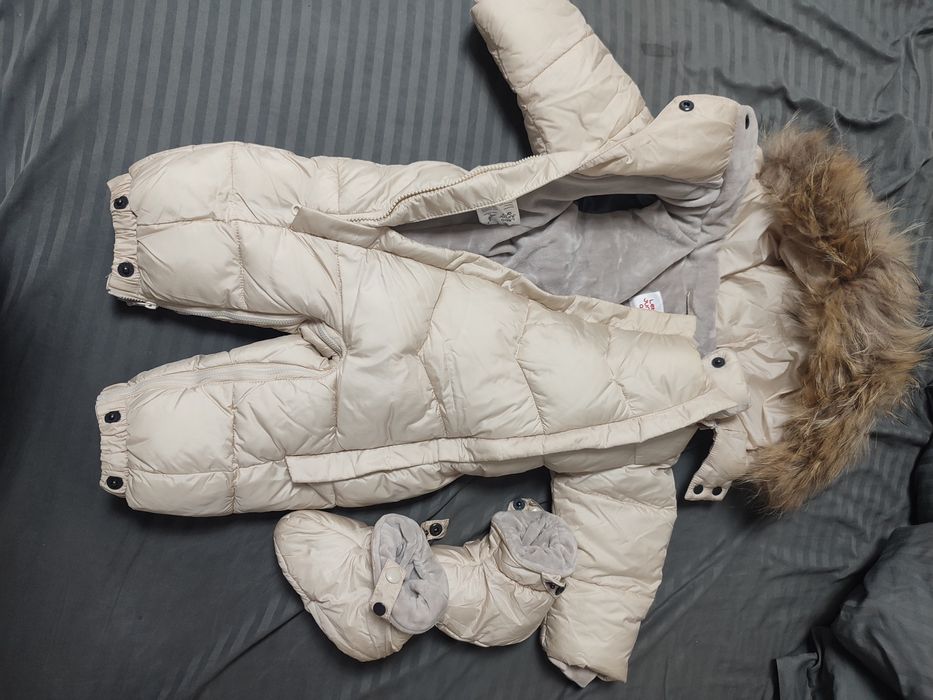 Зимовий дитячий комбінезон