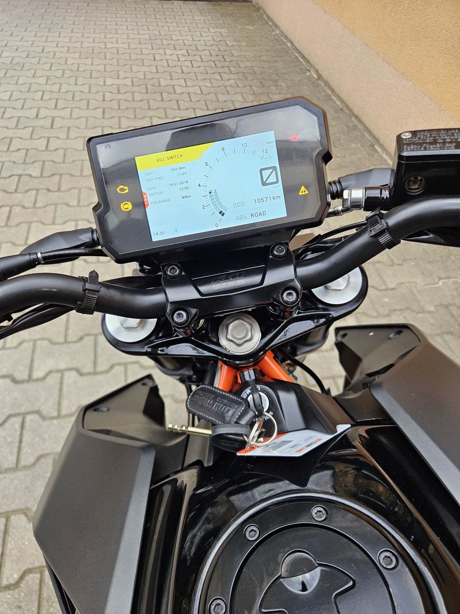 KTM Duke 125 niski przebieg 2021r super stan kat. B