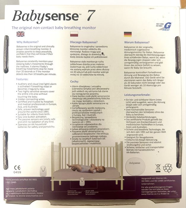 Monitor oddechu Babysense 7