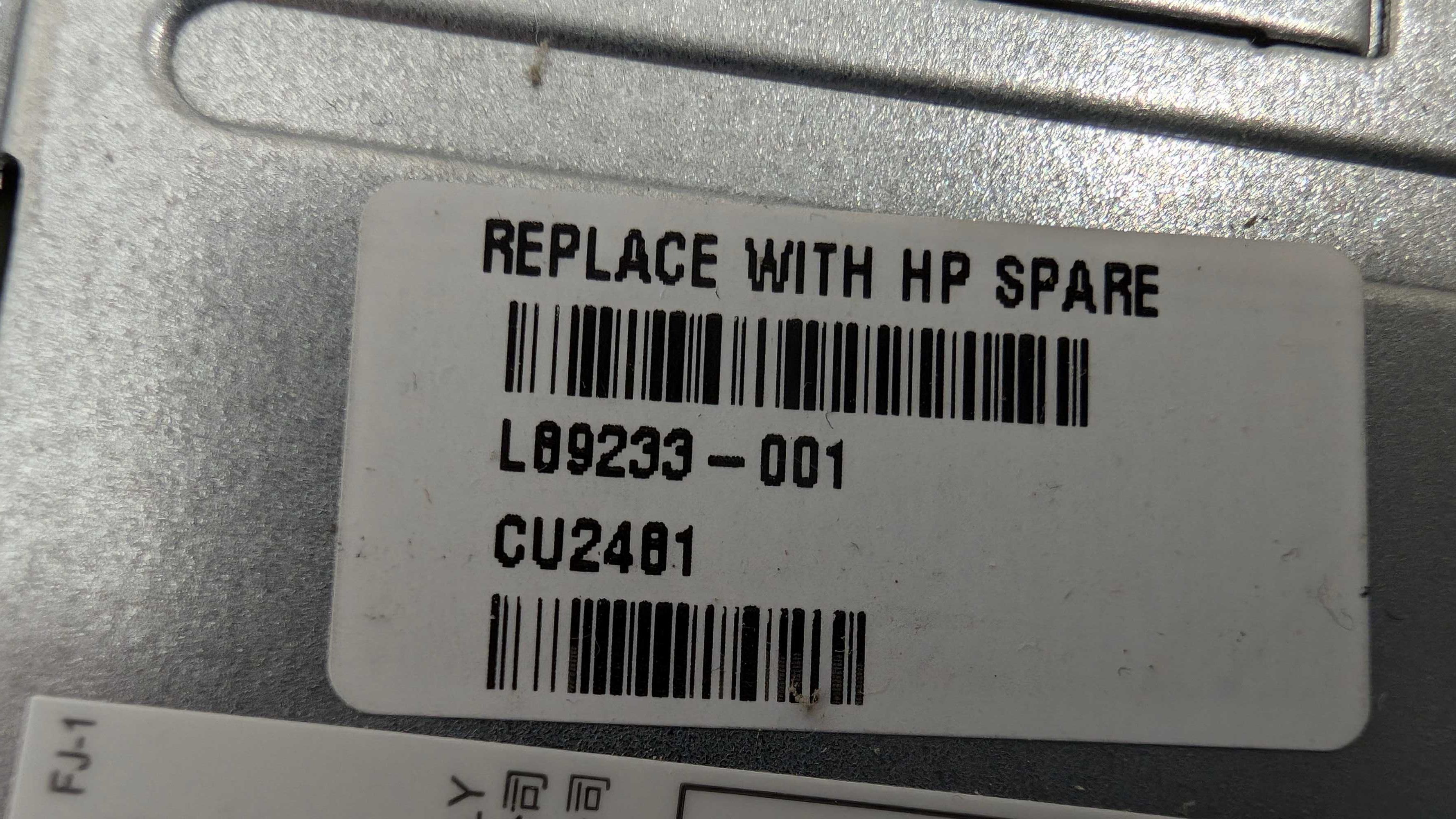 Fonte de Alimentação HP 500W 80+GOLD Alta Eficiência