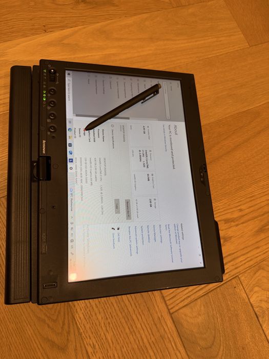 ThinkPad X201 Tablet – stan kolekcjonerski.