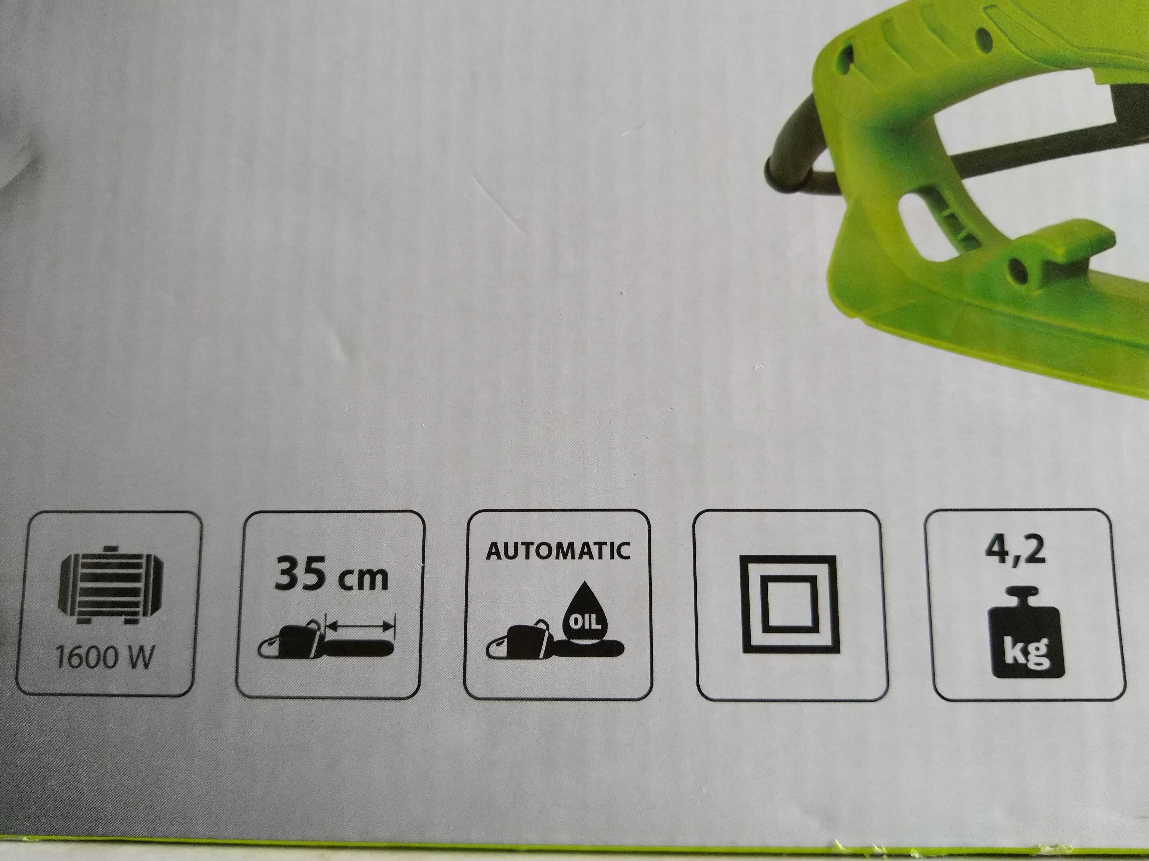 Elektryczna Pilarka Łańcuchowa Piła 1600W Prowadnica 35cm POCZTEX