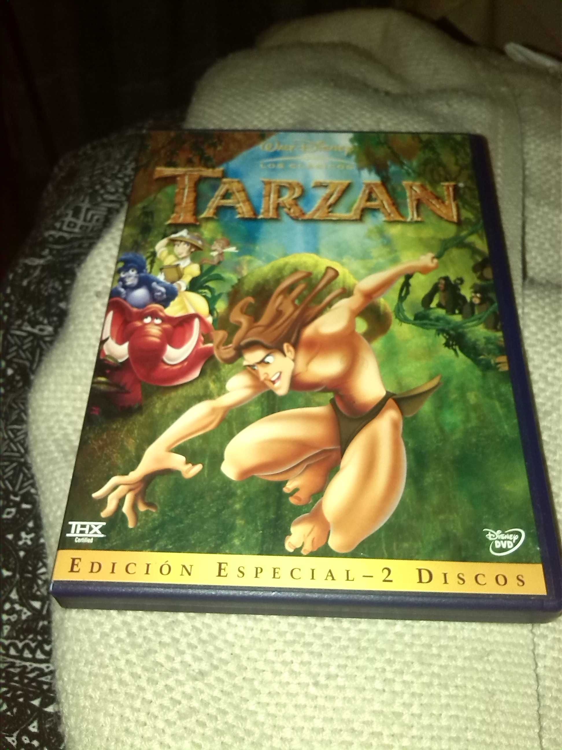 filme DVD multi idioma  disney Tarzan edição especial 2 discos