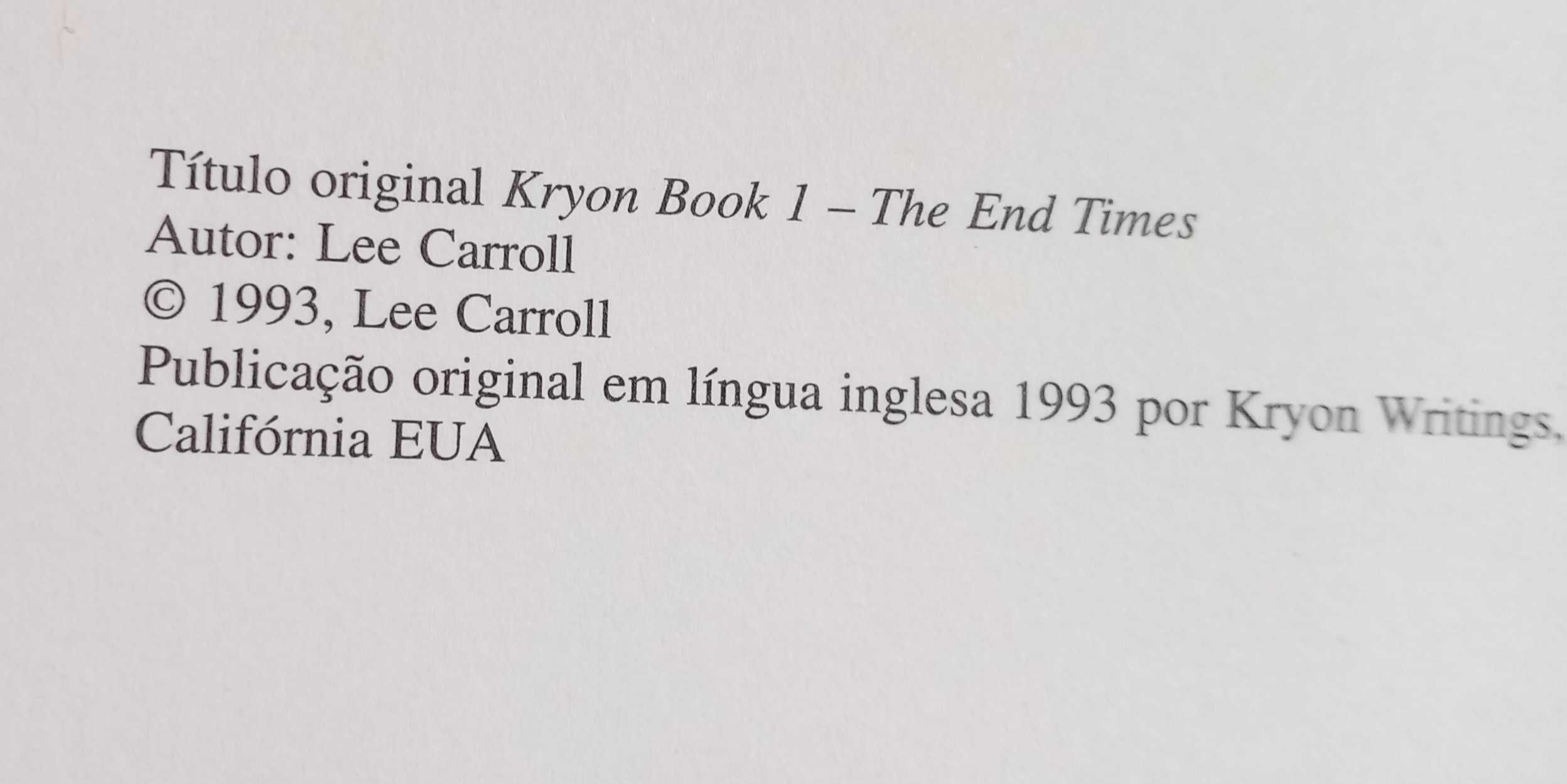Livro - Kryon livro 1 - portes incluídos