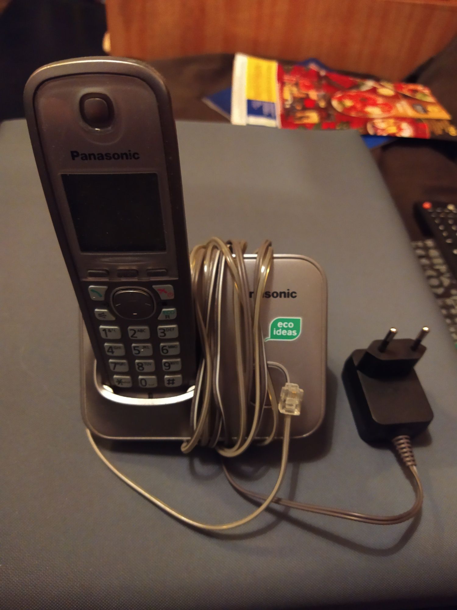 Telefon Stacjonarny Bezprzewodowy Domowy Panasonic
