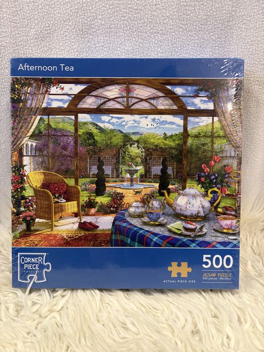 Puzzle Corner Piece Afternoon Tea
