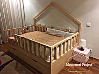 Cama montessori.