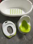Conjunto banheira, redutor, pote