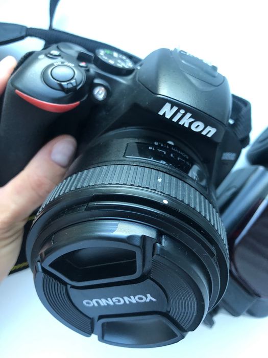 Фотоапарат Nikon D3500 + обʼєктив yongnou 50mm