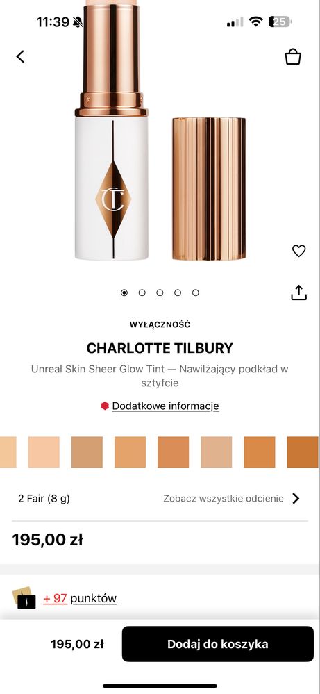 Unreal Skin Sheer Glow Tint Charlotte Tilbury