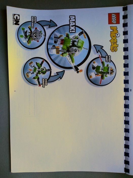 Lego mixels seria 4 instrukcja składania