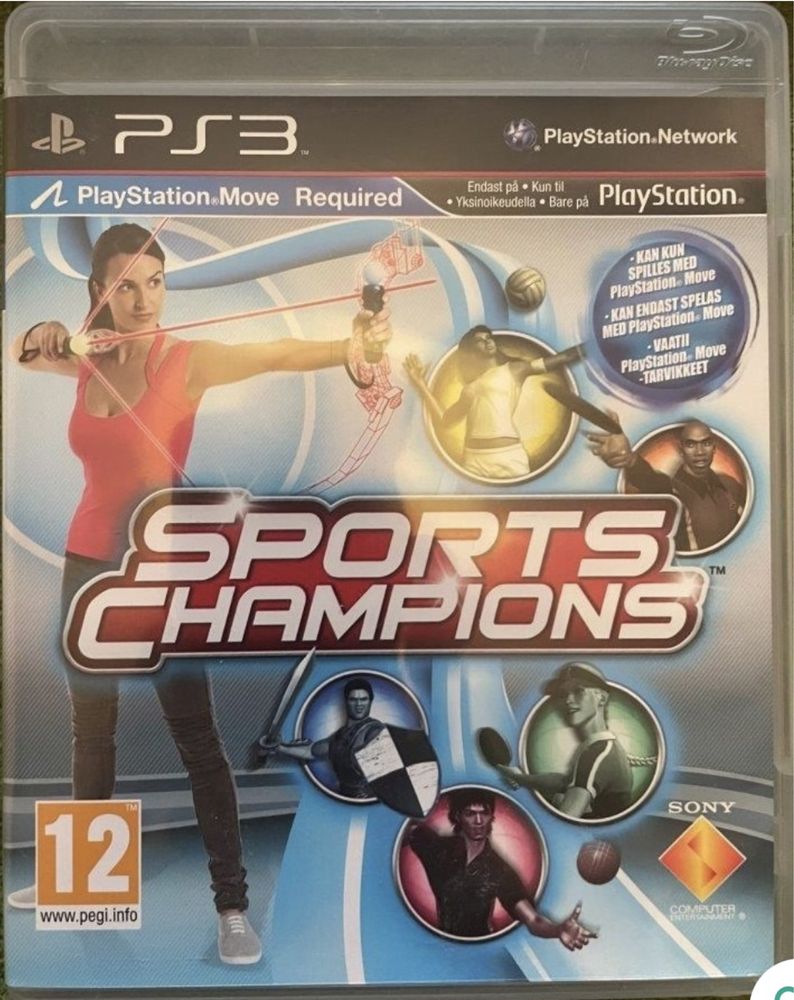 Zestaw 3 gier sportowych na PS3 + gra Eyepet & Friends