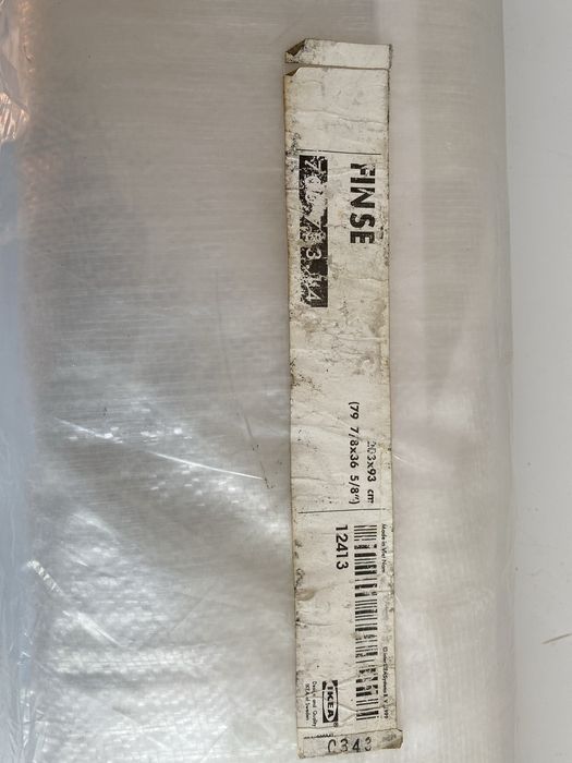 Vendo capa para arrumação 203x93 nova