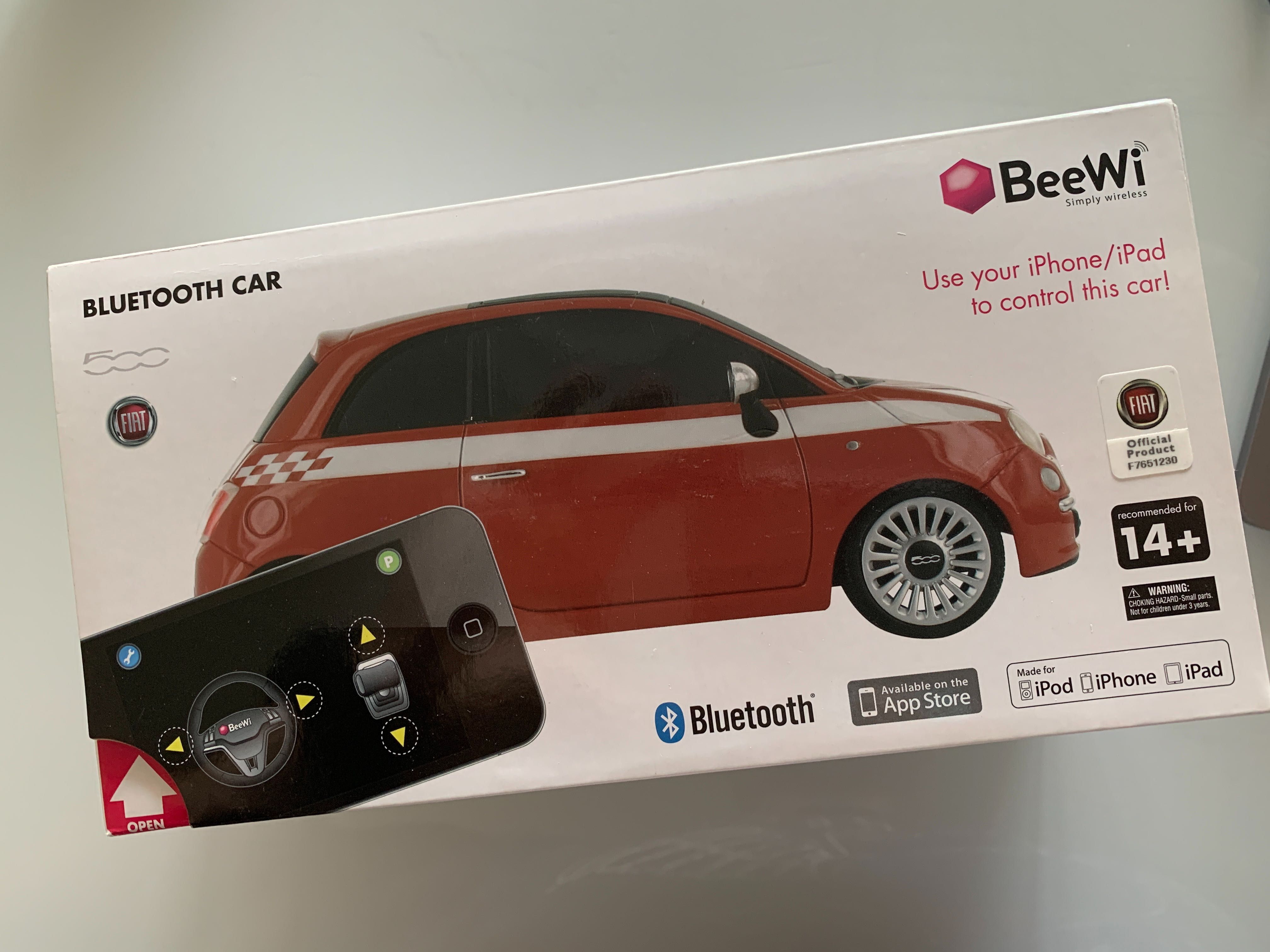 autko FIAT 500 BeeWi - bluetooth car sterowany przez aplikację!