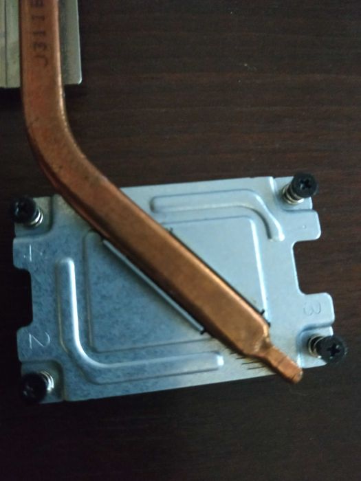 система охолодження ноутбука Toshiba