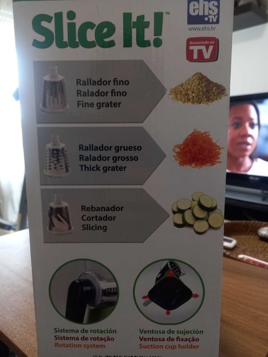 Ralador giratorio manual(Novo)