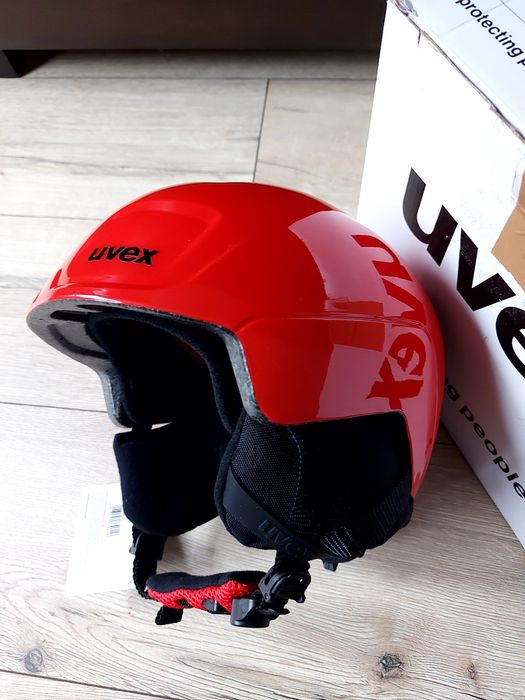Bezpieczny wytrzymały dziecięcy kask narciarski Uvex 46 - 50