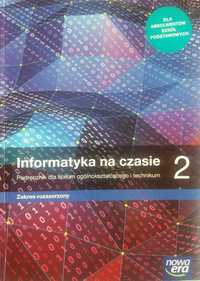 Informatyka na czasie 2 LO podr. ZR Nowa Era