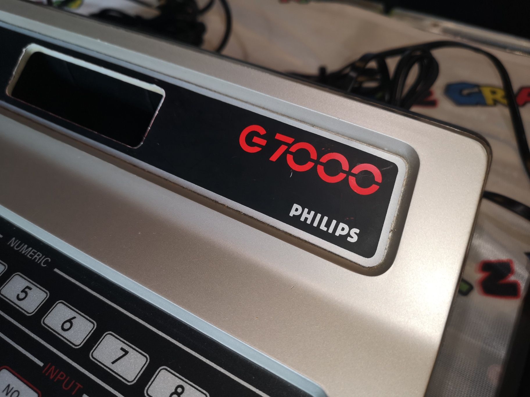 Konsola Philips Videopac G7000 retro 1978  (w pełni sprawna) + gra