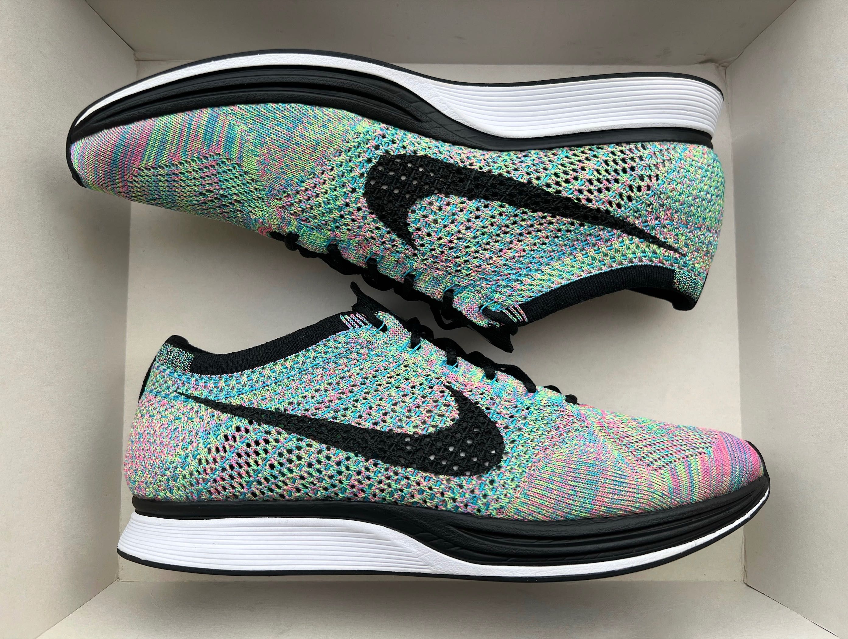 Nike Flyknit Racer – MULTICOLOR 2.0 – EUR 45.5 / US11.5