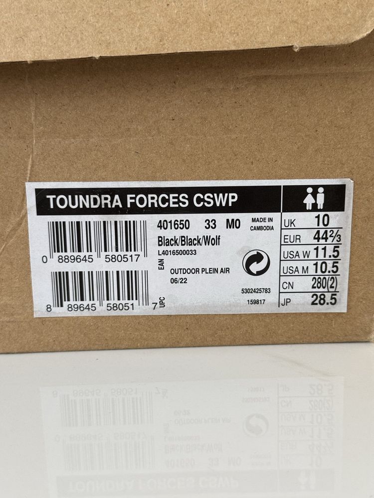 Черевики тактичні Salomon Toundra Forces CSWP