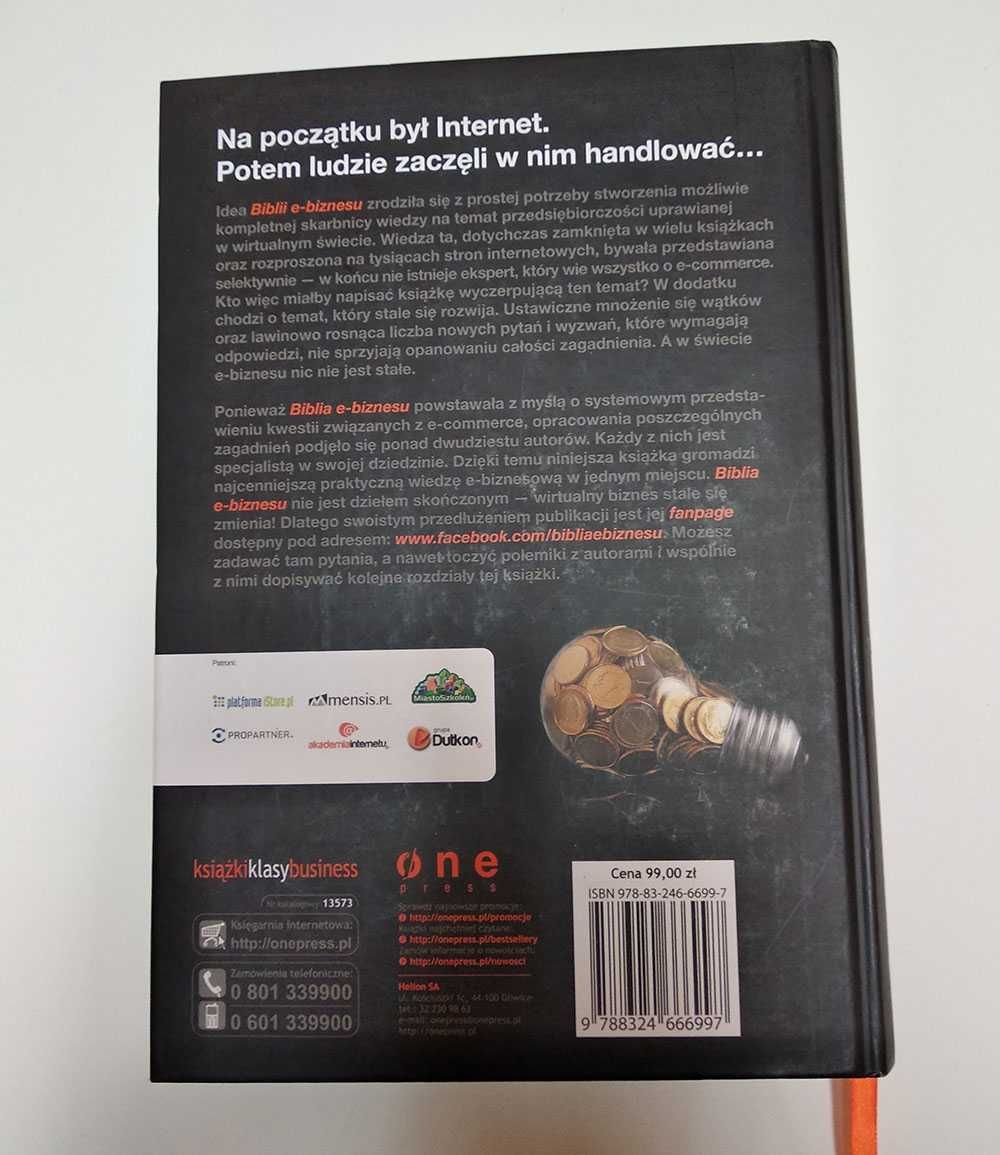 "Biblia e-biznesu" pod redakcją Macieja Dutko, praca zbiorowa e-biznes