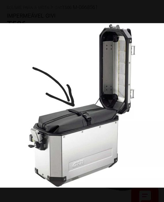 Sacos para malas de mota África twin