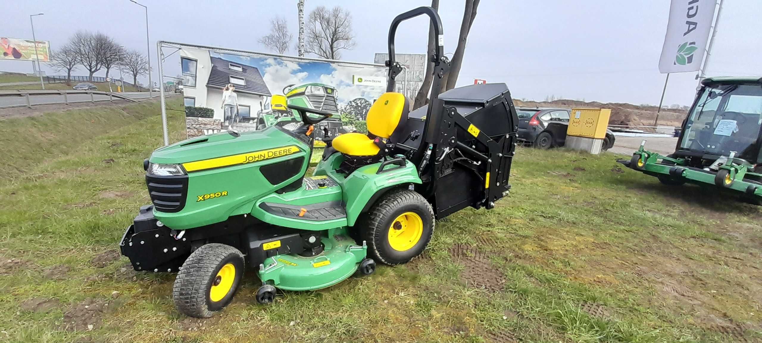 Kosiarka profesjonalna John Deere x950R diesel wysoki wysyp 190 cm