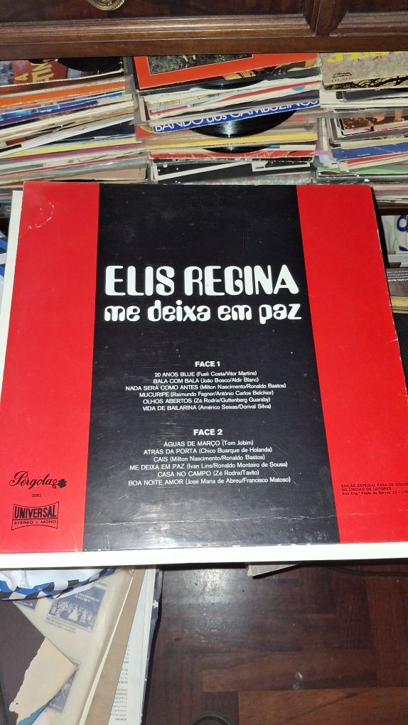 Elis Regina me deixa em paz Lp bossa nova mpb