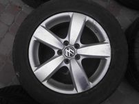 Колеса в сборе Оригинальные VW Tiguan R17 5x112 235/55 летняя
