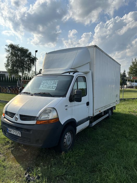 Renault master kontener sprzedam laweta mascote
