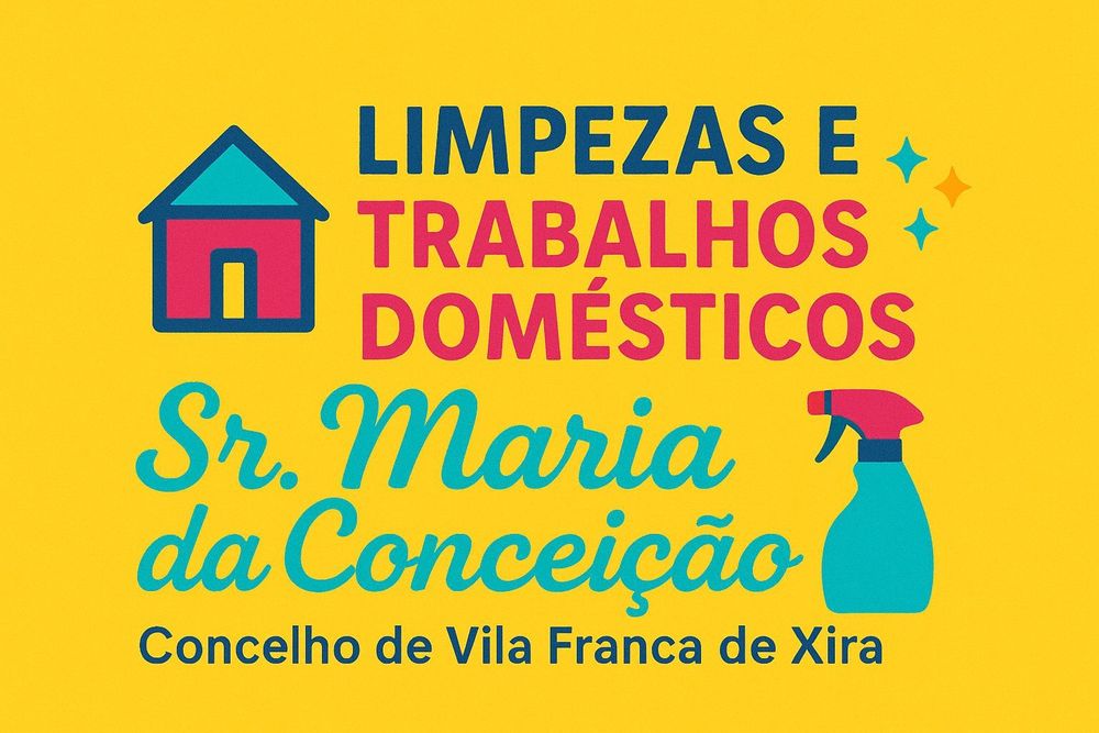 Serviços domésticos e limpeza - Vila Franca de Xira