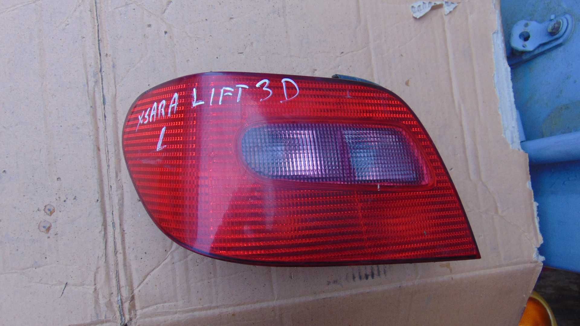 Gru3 Lampa tylna lewa tył lewy citroen xsara lift 3D wysyłka części