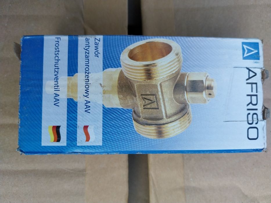 Zawor anty mrozeniowy