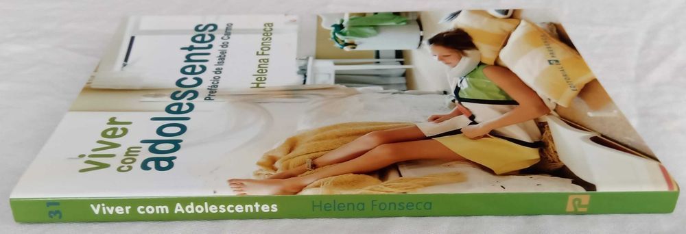 Livro Viver Com Adolescentes de Helena Fonseca [Portes Grátis]