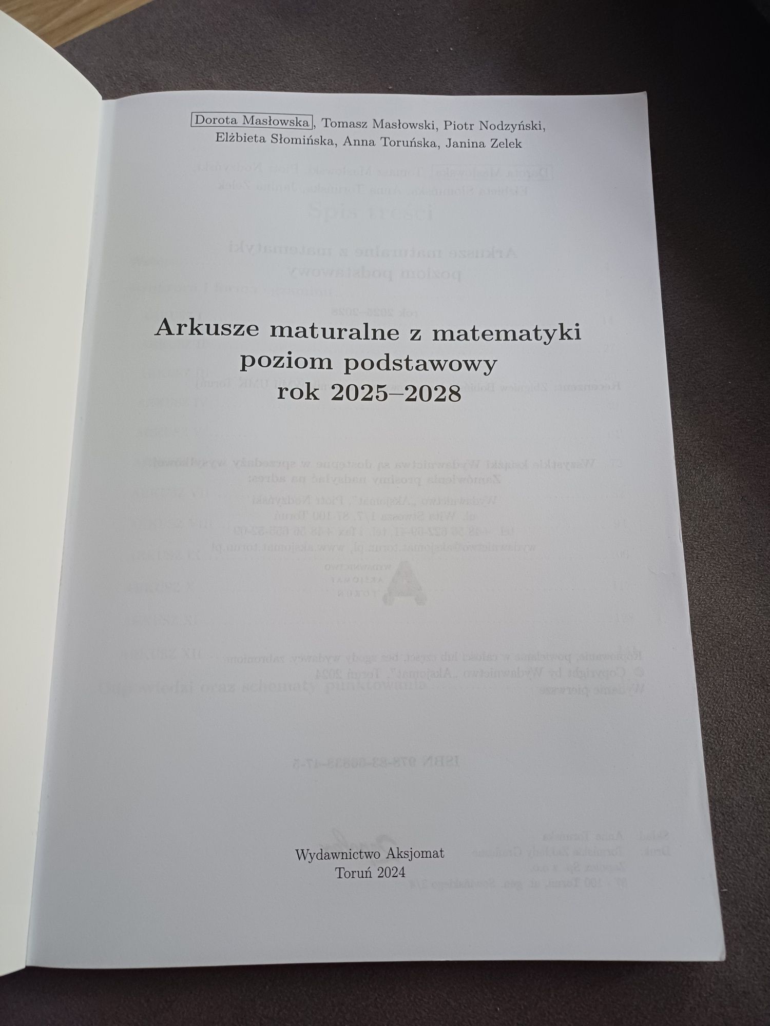 Arkusze maturalne matematyka