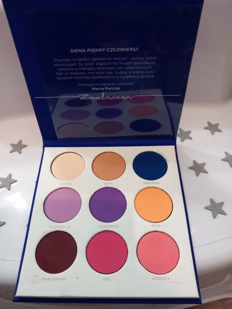 Paleta cieni glam shop zmalowana ulubieńcy