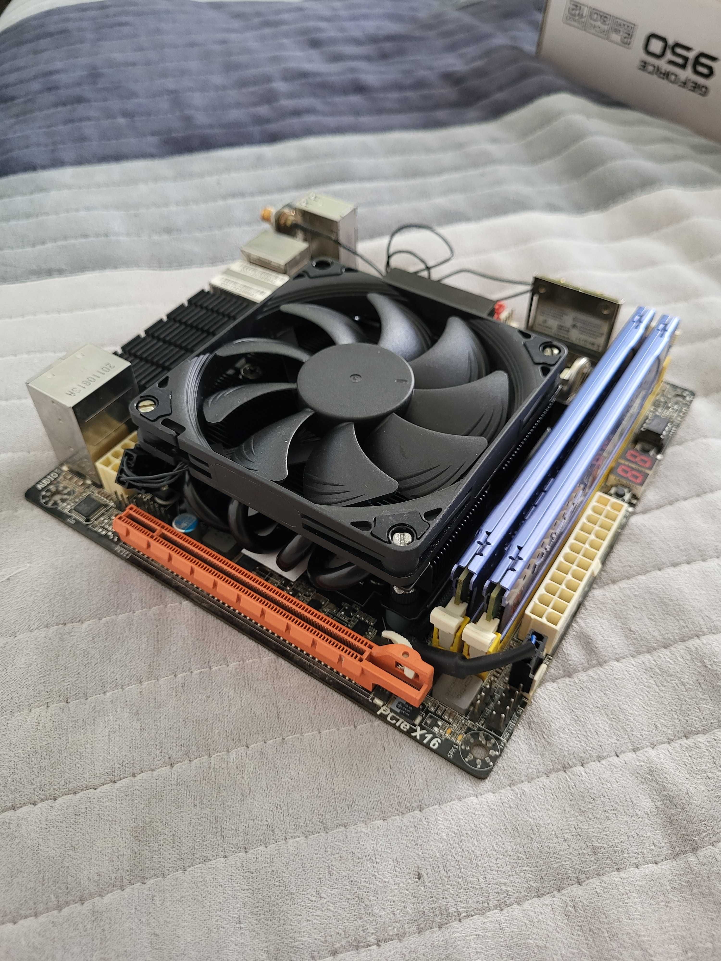 Комплект плат озу цп zotac z68 itx i3 3240 kingston 2x2gb 1600 cl9