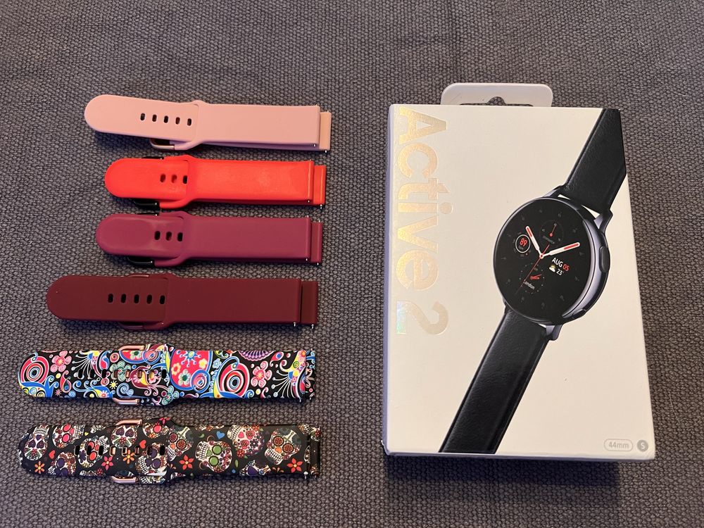 Zegarek smartwatch Samsung Galaxy Watch Active 2 44mm Stainless steel