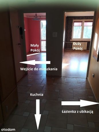 Mieszkanie Lubsko 2 pokoje 50,50m2 ul. Łąkowa