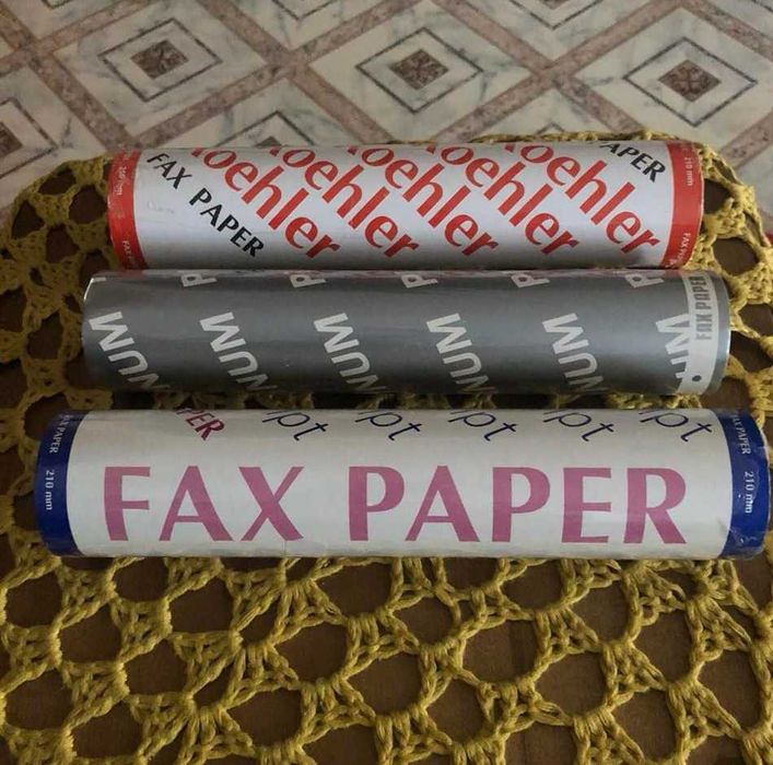 Папір для факсу 210 мм