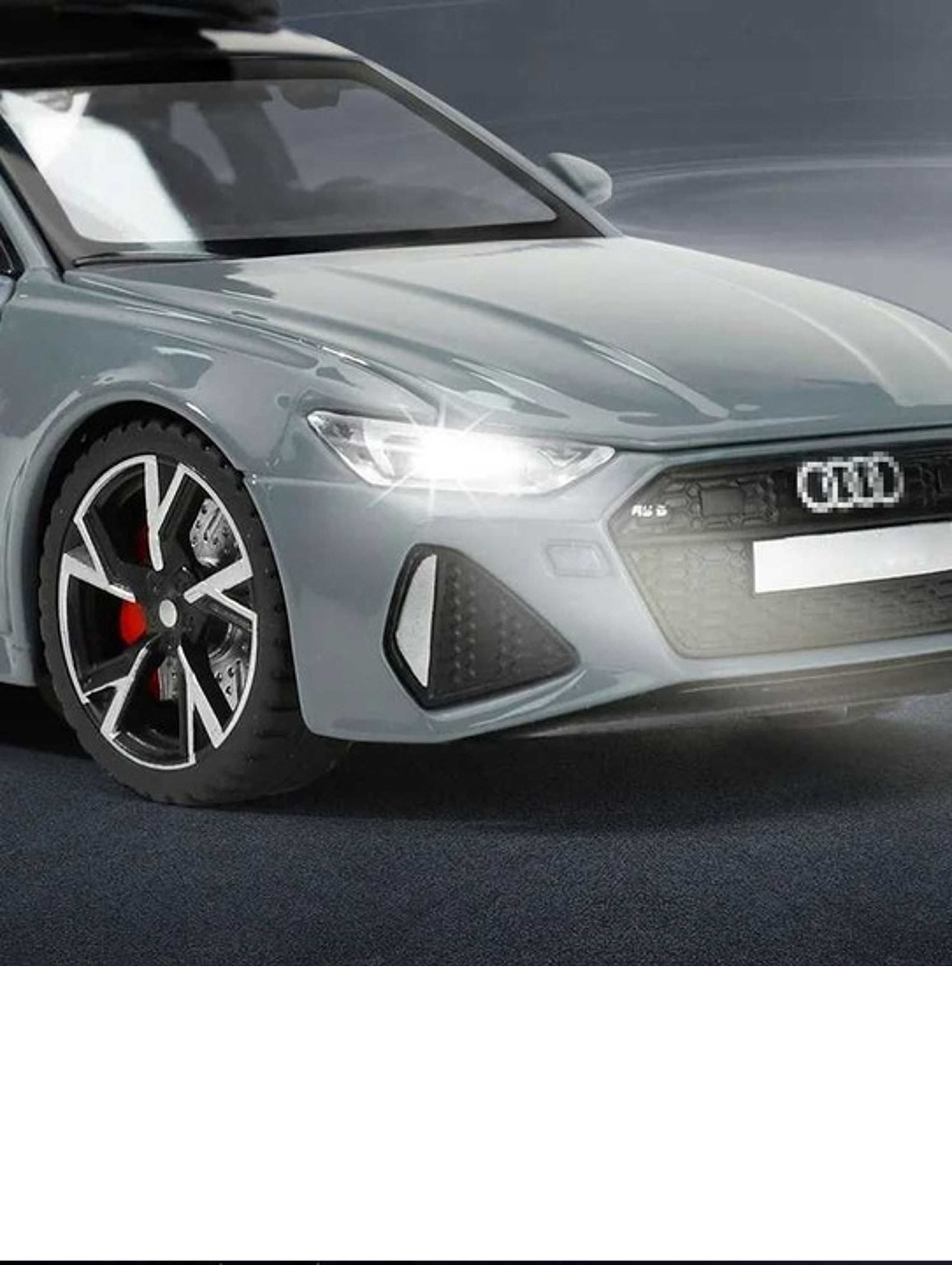 AUDI RS6 1:32 otwierane drzwi+ światła+ dźwięk+ baterie PREZENT!