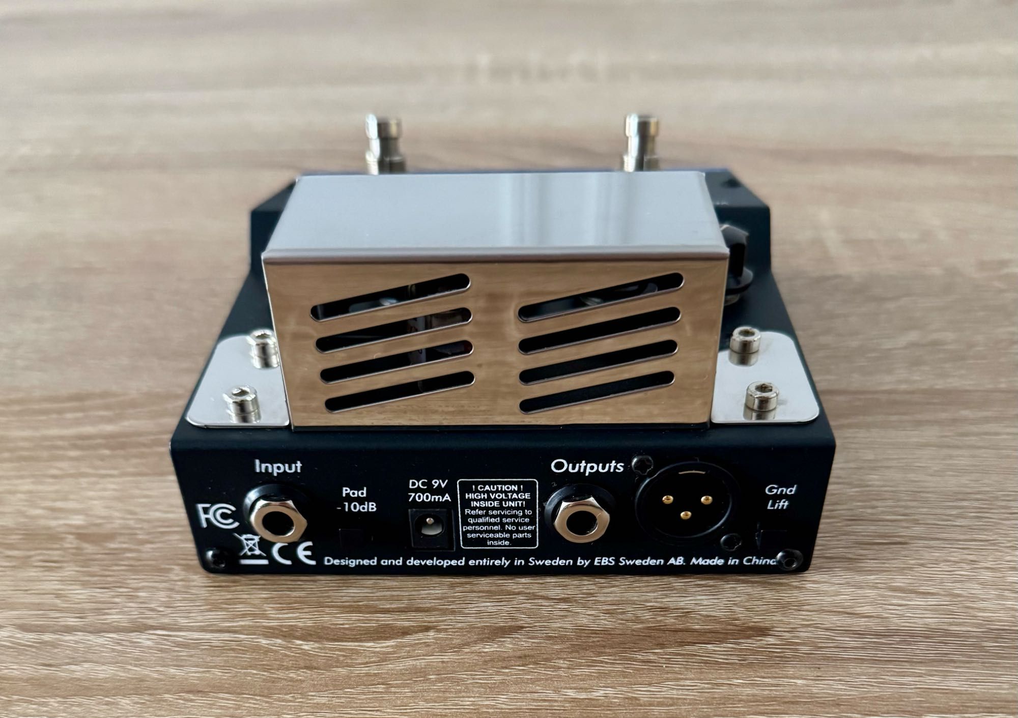 Pedal EBS ValveDrive DI – Overdrive / Preamp com DI