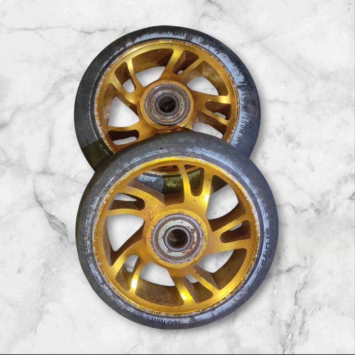 Kółka do hulajnogi wyczynowe 100 mm aluminium 2 szt