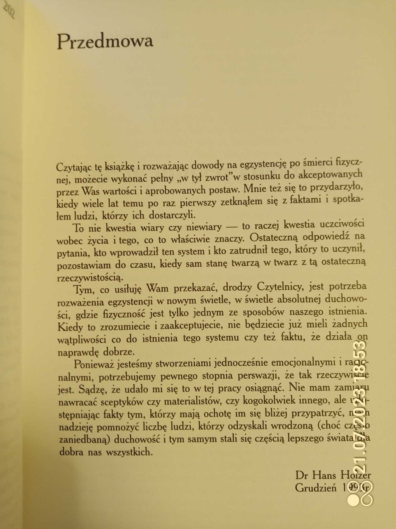 Tamten Swiat ,nieodparte dowody na istnienie bytow przeszlych,