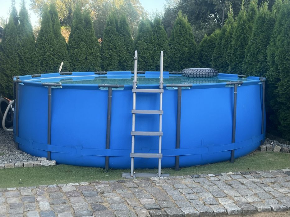 Basen bestwey xxl  4.57x1.2 z pompa piaskową bestwey komplet