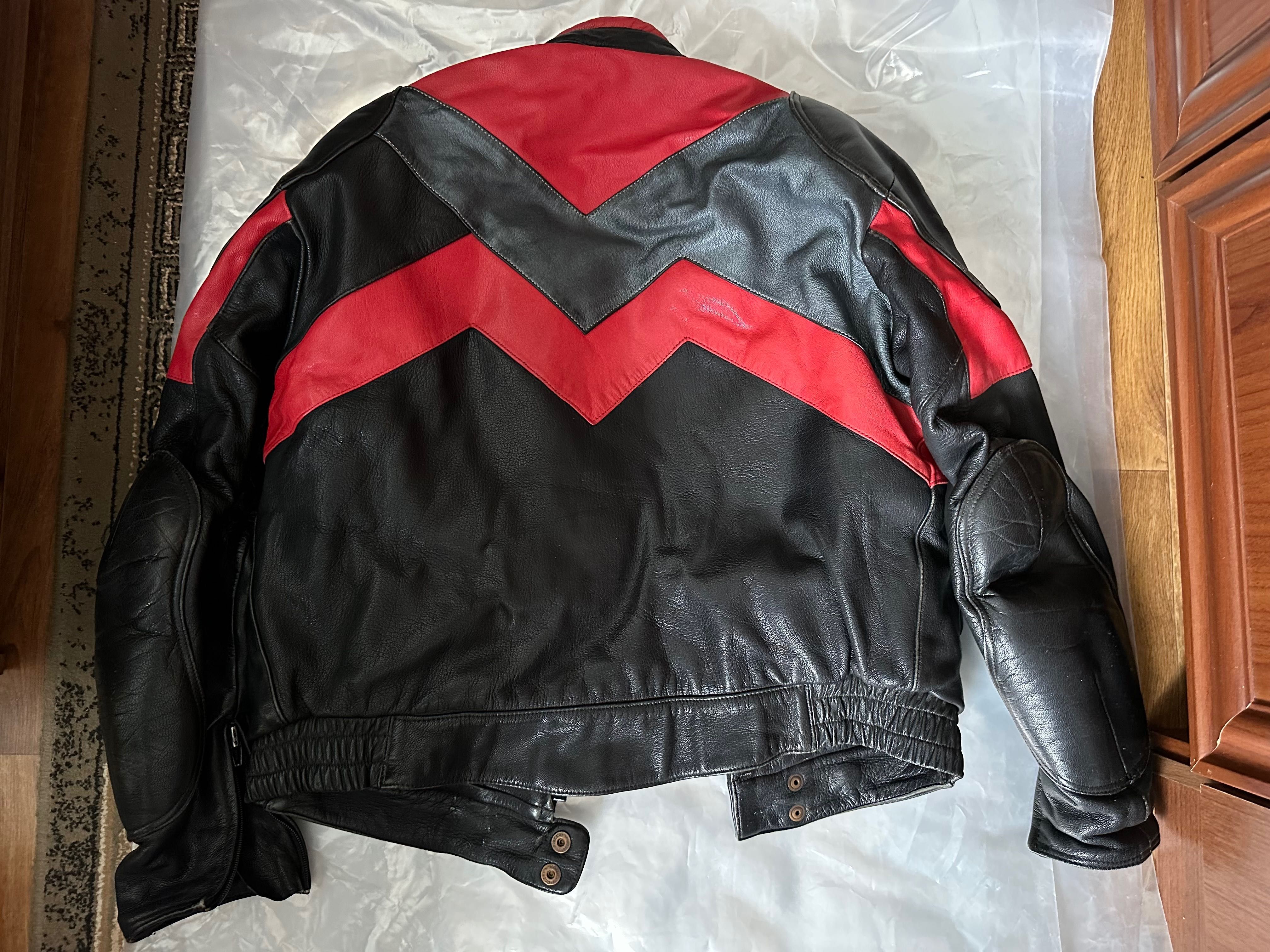 Куртка кожаная FRANK THOMAS мотоцикл. брендовая